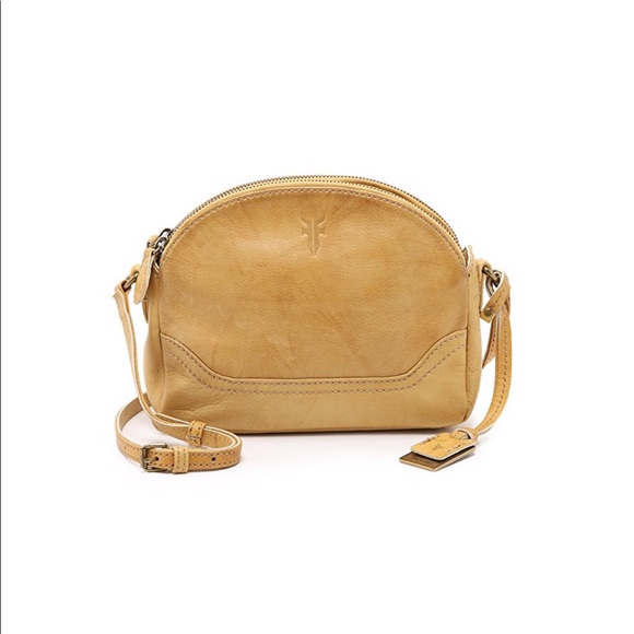 Frye Handbags - Frye Campus Zip Cross Body Bag In Banana